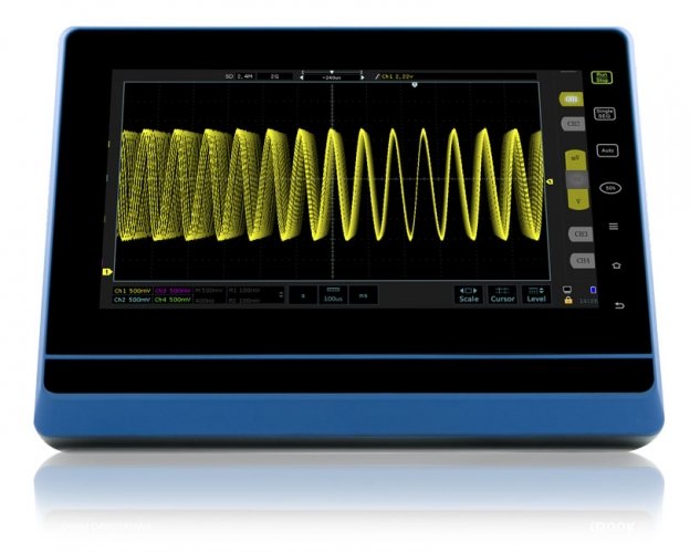 Touch Screen Oscilloscope