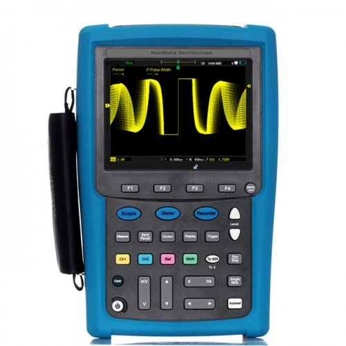 Handheld touch screen oscilloscope